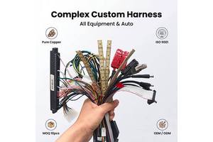 Custom Manufacturer Customized Wiring Harness All Kinds Equipment Cable Assembly Wire Harness and Auto Wire Harness