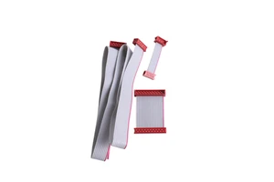 Flat Ribbon Cable 1.27mm 2.54mm Micro Match Flat Cable 6P 8P 10P 12P 16P 20P 26P Flat Ribbon Cable Assembly for Transmission