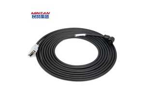 MiNZAN A660-2005-T505-T506-T651-T652 Black Green 100W 750W High Flexible Ser/vo Motor Encoder Cable Harness for Drag Chain
