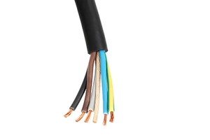 Industrial Copper Oil Resistant 18/16/14 AWG Flexible Rubber Cable IP67 Rated Low Voltage for Automotive Industrial Power