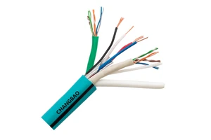 Construction Cat5e UTP Communication Bundled Hybrid Cable for Building Wiring Cat5e UTP Bundled Hybrid Communication Cable