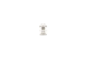 RJ11 Connectors 6P4C UTP Unshielded RJ11 Telephone Connector Plug