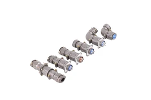 DAFA P20 Power Connector 1500V 2 3 4 5 7 Pin 20mm Russian Panel Cable Connector Electrical Connectors