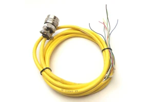 Compumotor 44-015032-01 Data Servo Motor Encoder Feedback Cable 7',18-Pin Industrial Automation PAC PLC Controller