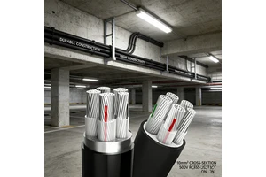 Low Voltage Aluminum Power Cable 0.6 1kV PVC Insulated Waterproof IP66 For Building Construction Project Use