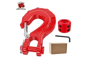 Oem Off Road Atv Utv Forged Auto Accessories Trailer Tow Hook Winch Stopper Protect Cable Hook Stopper Car Accessories for Jeep