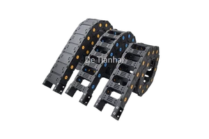 Cable management products black tank chain High quality nylon drag chain