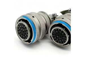 MS27467T17F26PC Gold-plated Aluminum Alloy Female Waterproof Cable Connector for Automotive Industrial Connection