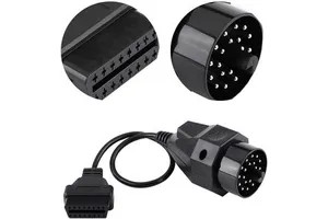 20 Pin to 16 Pin OBD2 Adapter 20 Pin Connector Cable for BMW E36 E38 E39 E46 E53 X 5 Z3