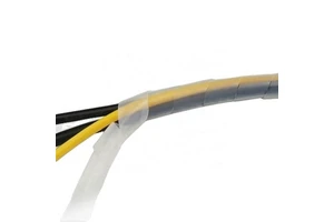 Organize Cables with High-Quality 6mm Spiral Bands - Ideal for Computer Cord Management and Flame Retardant