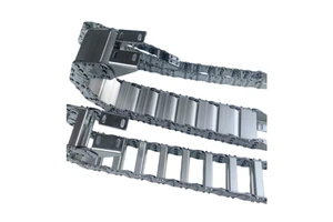 Machine Tool Cable Drag Chain Steel Aluminum Nylon Plastic Stainless Steel Wear-Resistant Flexible Chain