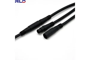 High Quality Ebike Motor Cable Adapter 1T4 1200 Cable Ebike M8 Male Female Extension Cable 7 8 Pin Mini Connector