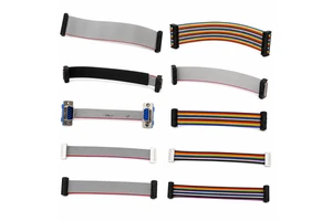 RF Coaxial and Multi-Core Shielded Cable Wiring Harness with RG58 PBT Insulation for Computer & Motorcycle Signal Transmission