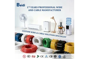 BEIDI UL2547 High Strength PVC Insulated Electrical Wire with Copper Conductor for Building Construction, Outdoor Wiring