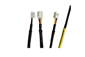 HINICABLE HYH-CUT-095 Manufacturer Customized 12V 12Pin Jst-Xadrp Wiring Harness Assembly PVC Insulated Nylon Mesh Tube Board