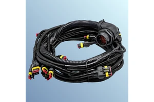 Heavy Duty Truck Wiring Harness-8 AWG Copper Commercial Vehicle Modification Overload Protection High Temp Resistant IP67 A08