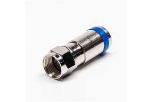 Compression Brass British System 75-5F Male RF Metal Connector Plug Crimped RG59/6 Cable 50Ohm