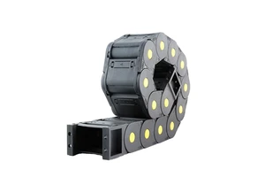 35 Series Automation Equipment Plastic Cable Track Nylon High Flex Tank Chain Drag Chain for CNC Engraving Workshop