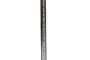 Two Layers Steel Wire 2'' Factory Direct Braided Rubber Hydraulic Hose for Petroleum Based Hydraulic Fluids with Cutting Service