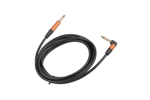 Electric Guitar Amplifier Cable 6.35mm High-effective Durable Extremely Low-Noise 15CM/30CM Customizable Length Musical