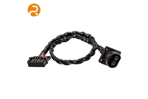 Custom Automotive Multi-Pin Dual Terminal Adapter Harness | OFC Conductor Twisted Pair Anti-Interference 12V/24V DC 500mm Wiring