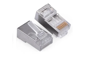 Rj45 Pass Through Connector Rj45 Connector 8p8c Connector