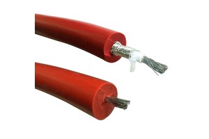 Custom High Voltage Shielding Test Cable AC/DC 20KV To 300KV Silicone Ignition Wire With Stranded Conductor Rubber Insulation
