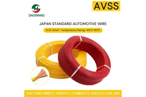 AVSS China Car Cable Automotive Wire PVC Insulated Single Core Stranded Copper RoHS Compliant Low Voltage JASO D 611/ISO 6722
