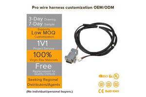 Universal Multi Circuit Electronic Control Module Wiring Harness for Industrial Machinery and Custom Automation Panel Assembly