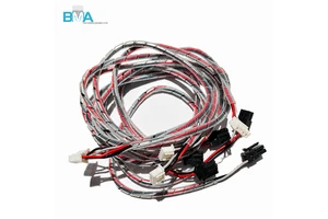 Micro-Fit 3.0 to JST XH Adapter Cable 3.00mm 2*3Pin to 2.50mm 4Pin Harness 600mm With Spiral Wrap for Power Signal Link