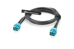 H-MTD Connector Automotive Ethernet Cable Assembly Original Rosenberger E6K10D-1CAZ5-Z 10Gbps Car Shielded Wire Harness