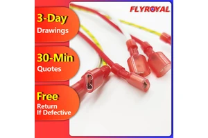 OEM Custom High-Temperature Wiring Harness PVC Insulated Cable for Electronic Applications