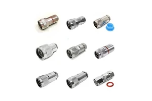 N Type Male Clamp Plug Connector for BJR400 RG8 BJR240 RG8X H155 RG11 RG217 H-155 5D FB 1/2 Sywv-50-9 RF Cable Coaxial Connector