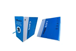 Network Lan Cable Ethernet Cable RJ45 Cat6 Utp Ethernet Patch Cord Lan CAT6 Cable 1000ft SFTP 23AWG Cat 6 Network Cables Cat6e