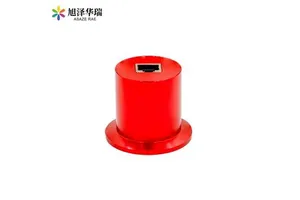 Asaze Rae Solar Energy Ethernet Connector RJ45 Sealed Onto KF40 Flange Vacuum Hermetic Feedthrough
