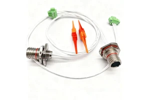 24FA98PN Cable Connector Kit - J599 Circular Plug Socket & Waterproof Fiber Optic Cable Assembly