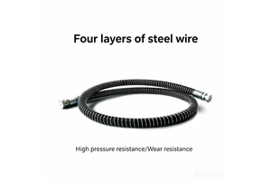Wholesale EN 856 4SP Hydraulic Hose 3/8 5/8 1-1/2" 6452 PSI High Pressure Flexible Steel Wire Spiral Rubber Oil Hose Pipe