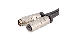 M16 8pin female Welding AISG antenna line devices Base station cable connector C091D Replacement RRU RCU RET control system