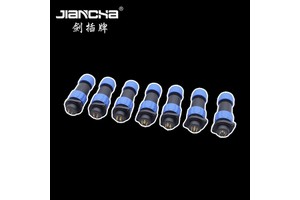 JIANCHA IP68 Waterproof Custom SD Series Metal Connector Aviation Socket SD20 SD28 Cable Connector