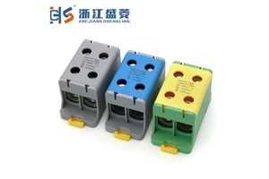 SAL5-95-2 Universal High Current 32A Screw Type Nickel-Plated Copper CU/AL Terminal Block Wire Connector For 24-12 AWG