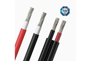 Flexible PV1-F Photovoltaic Solar Wire TUV Certified Tinned Copper XLPE UV Resistant Cable for Solar Panel System 1.5-35mm²