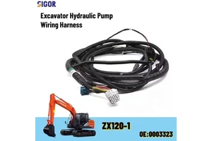 Hydraulic Pump Wiring Harness ZX120-1 ZX200-1 ZX260-1 Stable Connection Durable Construction Excavator Replacement Part