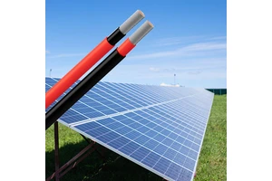 Red Black 4mm PV Solar Panel Cable 1000V DC/AC Low Voltage 1000V Copper Wire with PVC PE XLPE Insulation for Power Stations