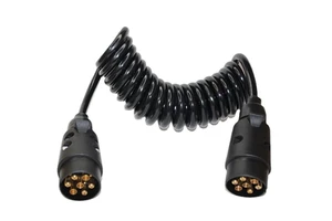 2M 7 Pin Wire Part Splices Circuit Male to Female Plug Socket Truck Trailer Light Edge Board Extension Cable