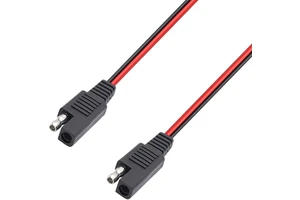 SAE Power Automotive Cable 14AWG/16AWG/18AWG 15CM/25CM 2 Pin with SAE Connector Cable Quick Disconnect Extension Cable