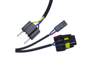 Automotive Relay Wiring Harness with Fuse Holder Waterproof Connector for Car LED Light Horn