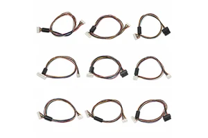 High Voltage Silicone Wire Nylon Jacket Cable Wiring Harness for Electric Furnace Computer Motorcycle High-Temp IP65 Protection