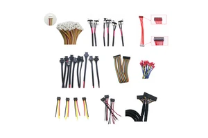 Customized Terminal Wire Harness, High Precision Cable Assembly, For Automation Equipment, With Various Connectors