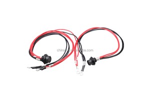 Auto Turbo Wastegate Solenoid Wiring Harness Nylon PVC Rubber High Temp Resistant DC 12-24V Turbocharged Engines Home Appliances
