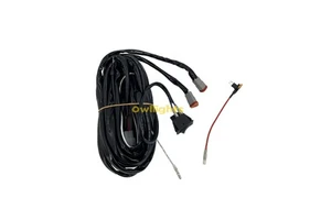 Automotive Fog Light Wire Harness 12v Fog Lamp on Off Switch Wiring Harness Kit for DRL LED Driving Light
